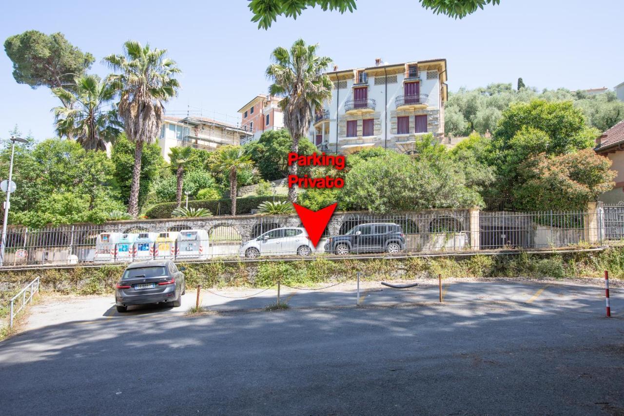 Rapallo Comodo Appartamento Signorile A Due Passi Dal Mare Con Posto Auto エクステリア 写真